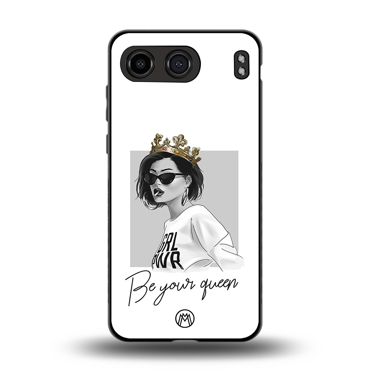be your queen back phone cover | glass case for oneplus nord 4