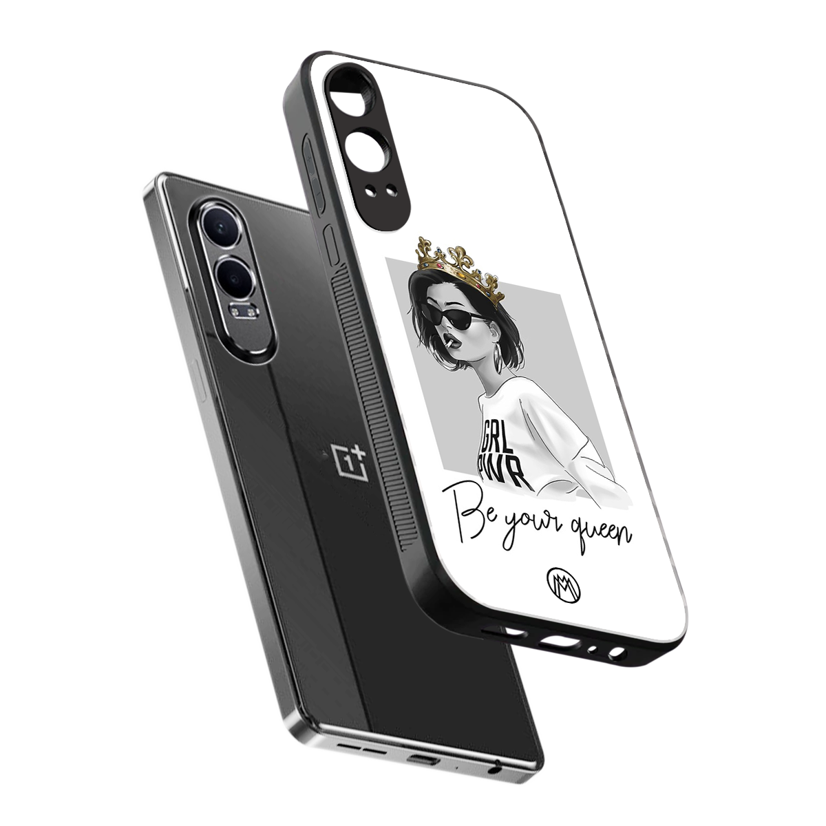 be your queen back phone cover | glass case for oneplus nord ce 4 lite