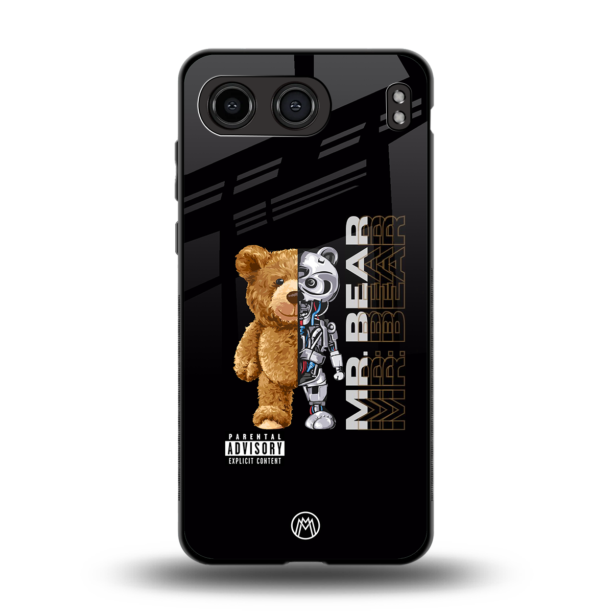 bear pal back phone cover | glass case for oneplus nord 4