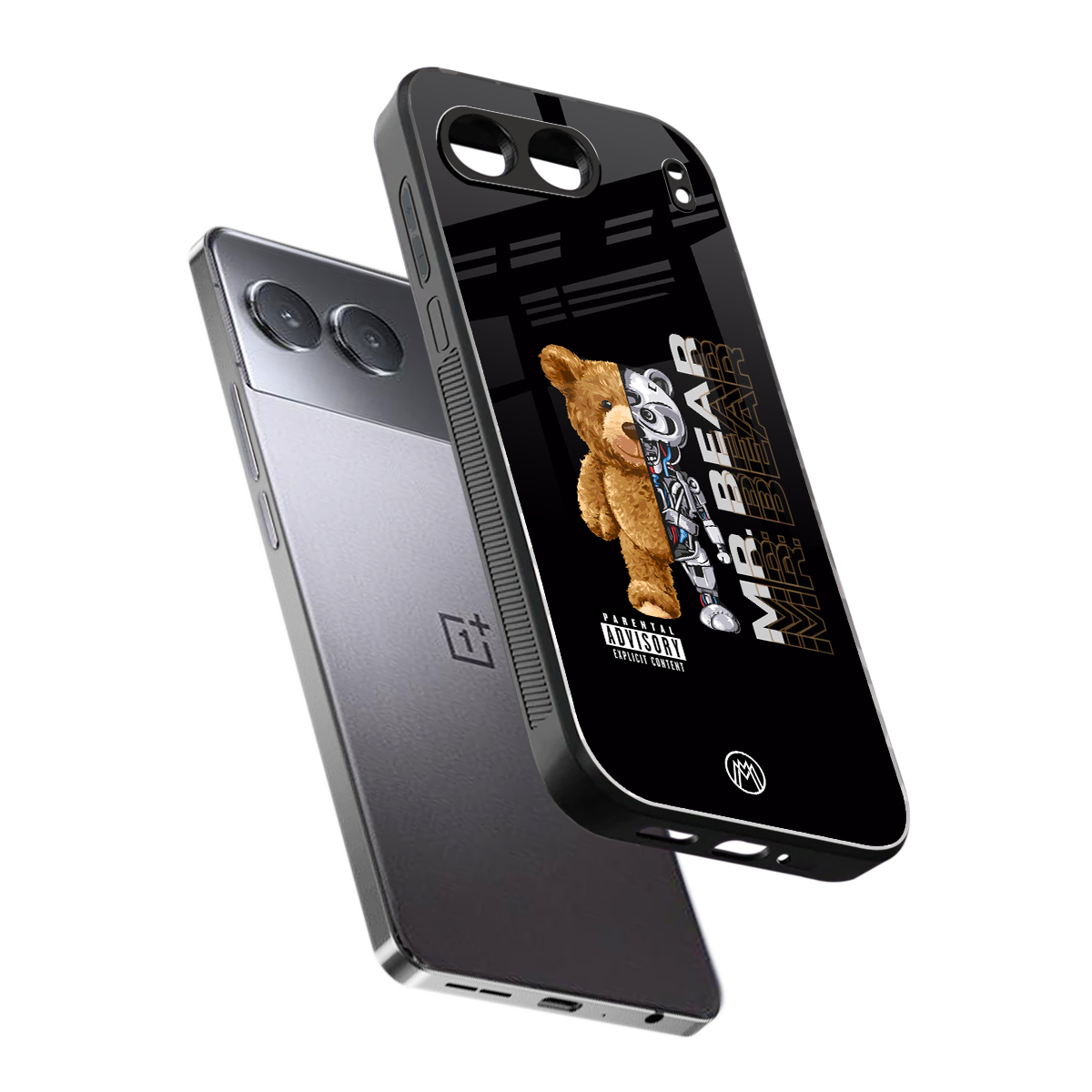 bear pal back phone cover | glass case for oneplus nord 4