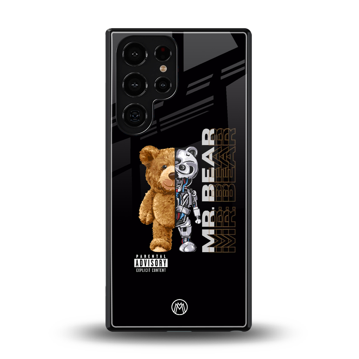 bear pal back phone cover | glass case for samsung galaxy s25 ultra