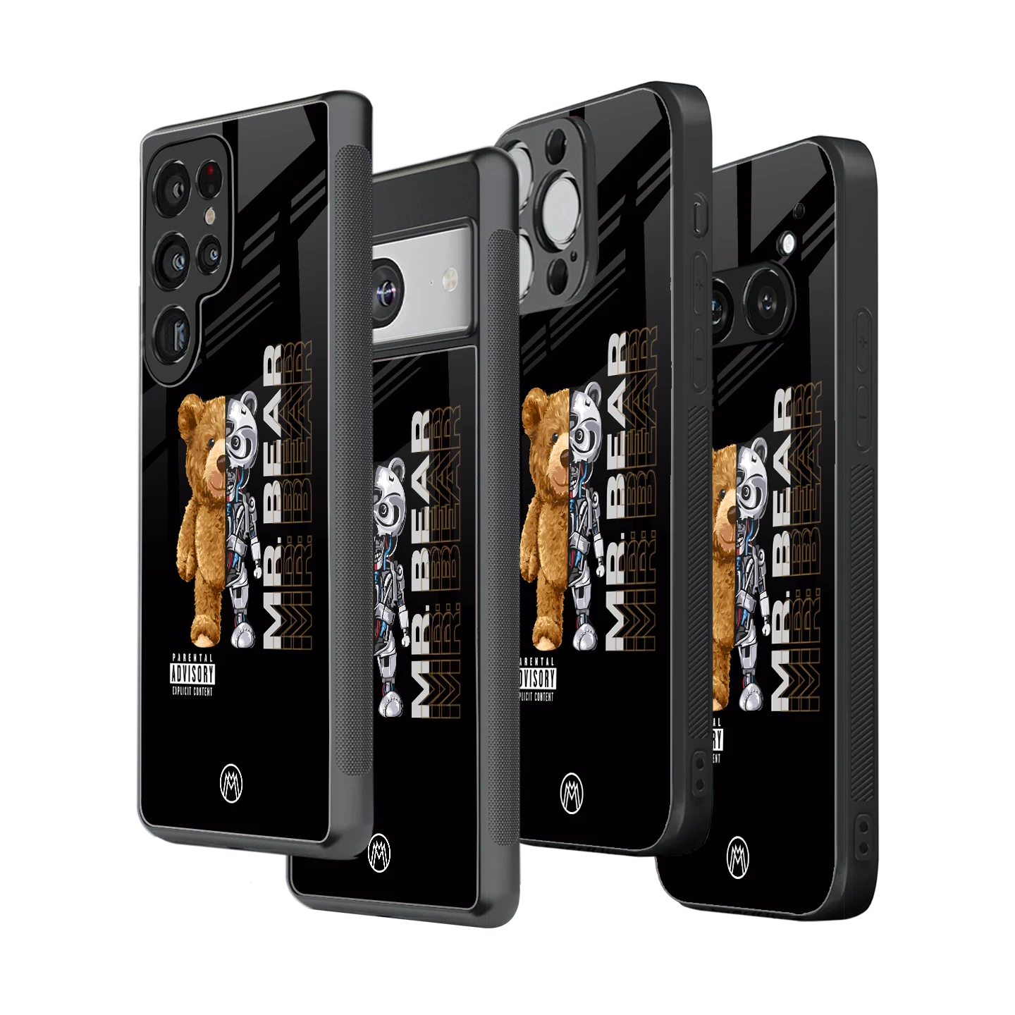 Stylish Glass Back Case for All Smartphones โ iPhone, Samsung, OnePlus, Pixel, Redmi, Oppo, Vivo, Motorola