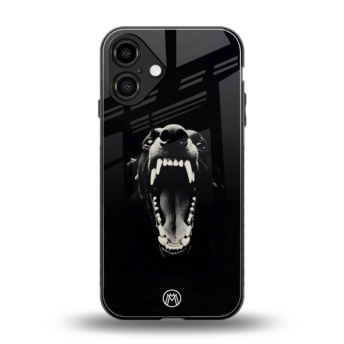 beast back phone cover | glass case for iphone 16 plus