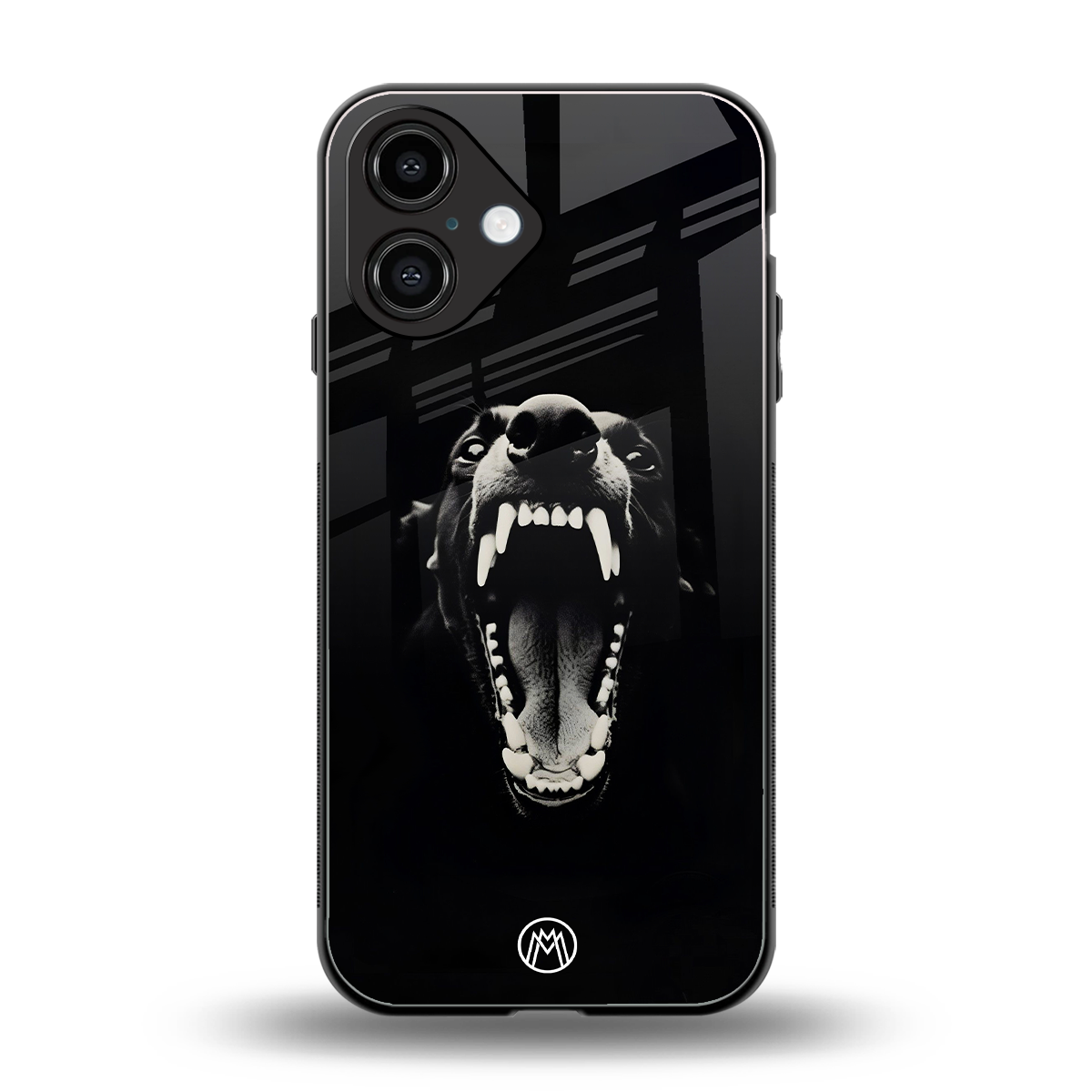 beast back phone cover | glass case for iphone 16