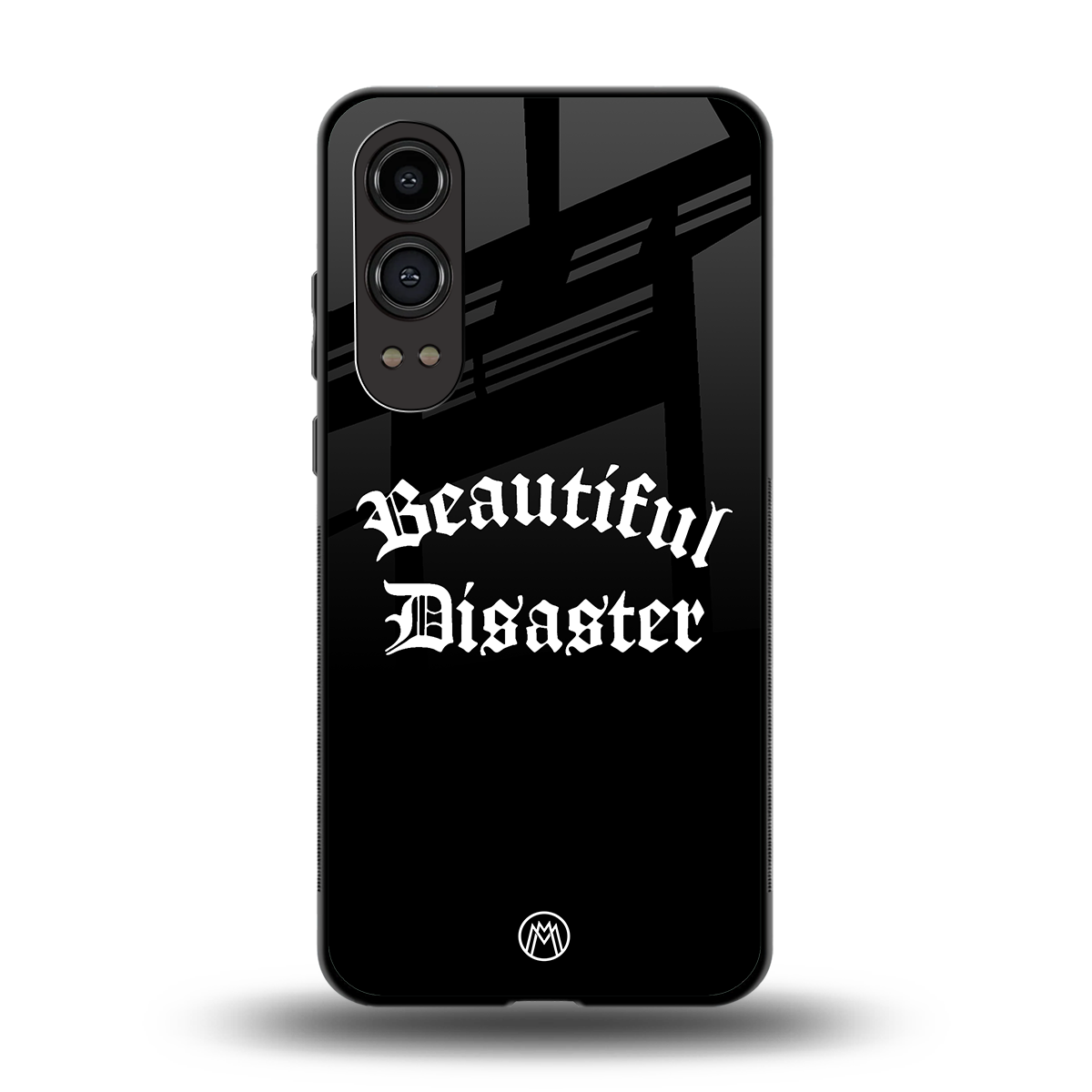 beautiful disaster back phone cover | glass case for oneplus nord ce 4 lite