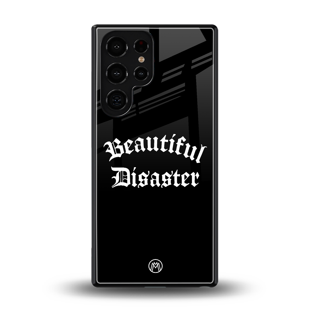 beautiful disaster back phone cover | glass case for samsung galaxy s25 ultra