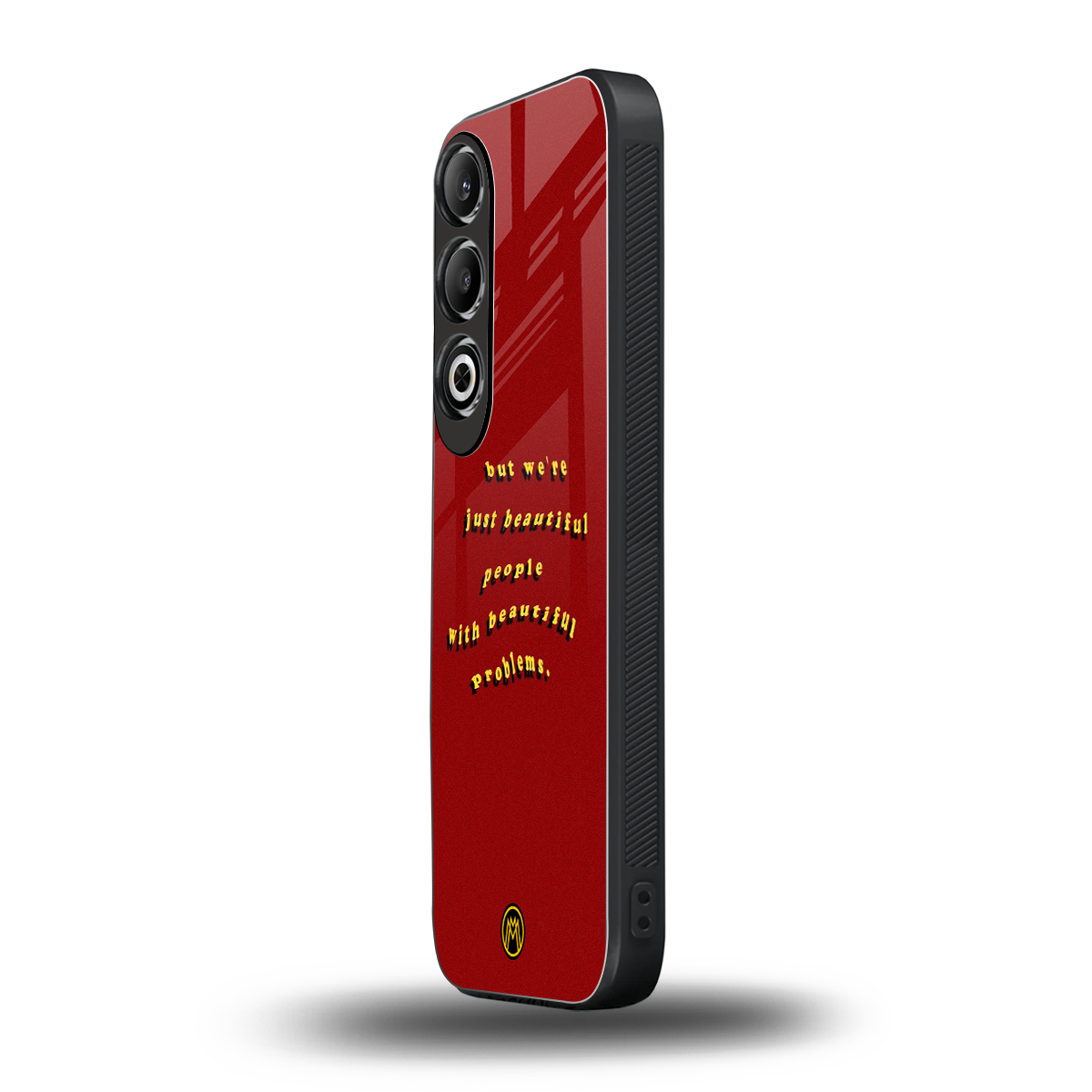beautiful people with beautiful problems back phone cover | glass case for oneplus nord ce 4