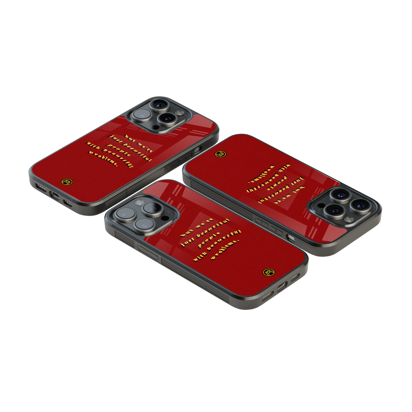 Luxury Glass Back Mobile Cover for iPhone, Samsung Galaxy, OnePlus, Pixel, Redmi & More