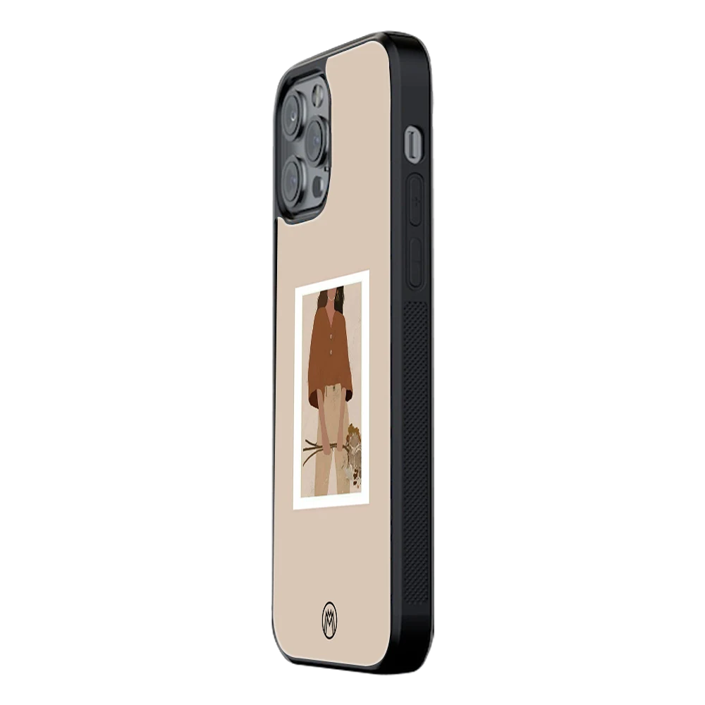 Slim Glass Back Phone Case for Multiple Brands โ iPhone, Samsung, Redmi, OnePlus, Oppo, Vivo