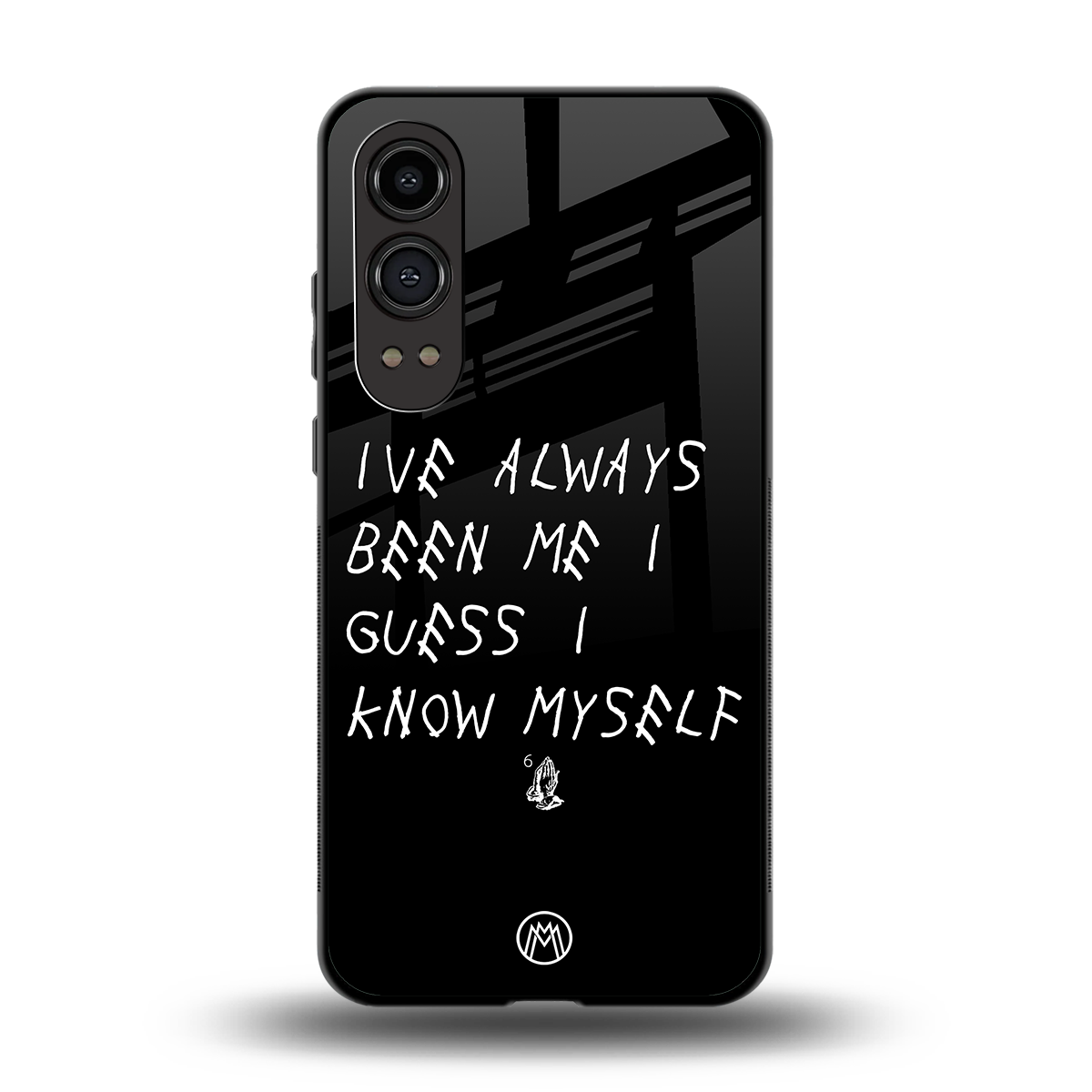 being myself back phone cover | glass case for oneplus nord ce 4 lite