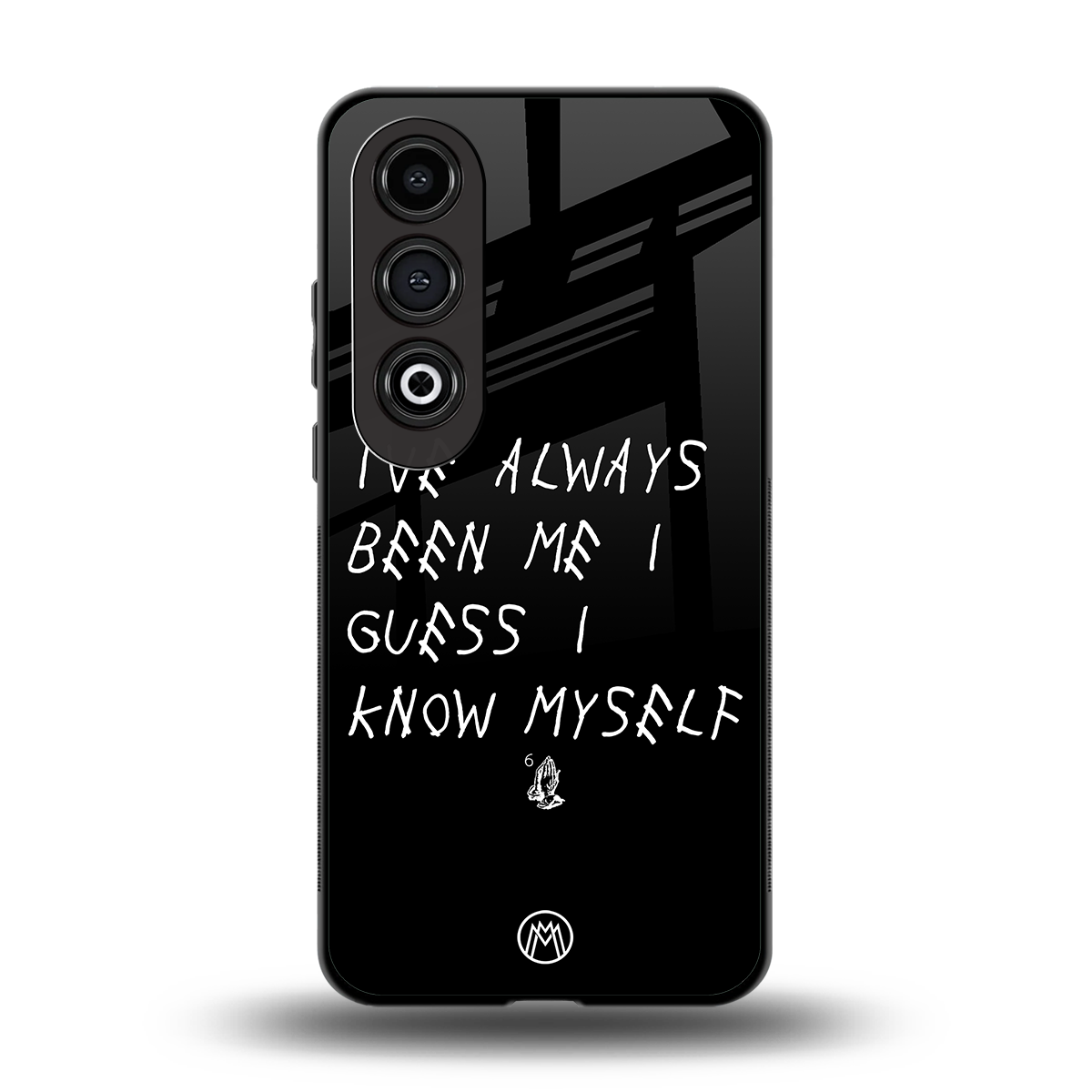 being myself back phone cover | glass case for oneplus nord ce 4