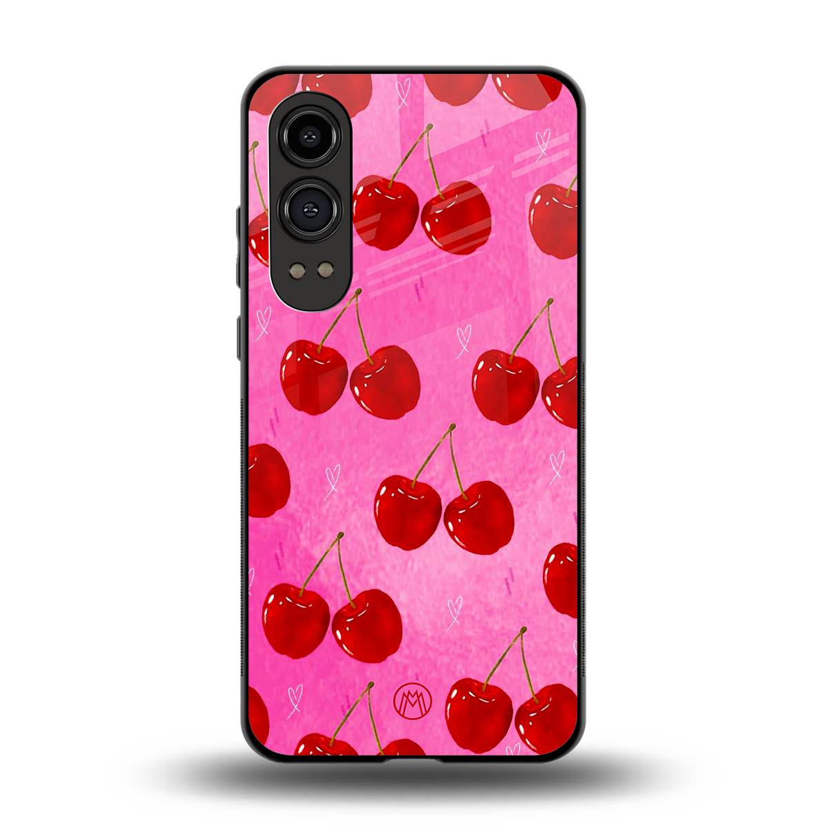 berry blush back phone cover | glass case for oneplus nord ce 4 lite