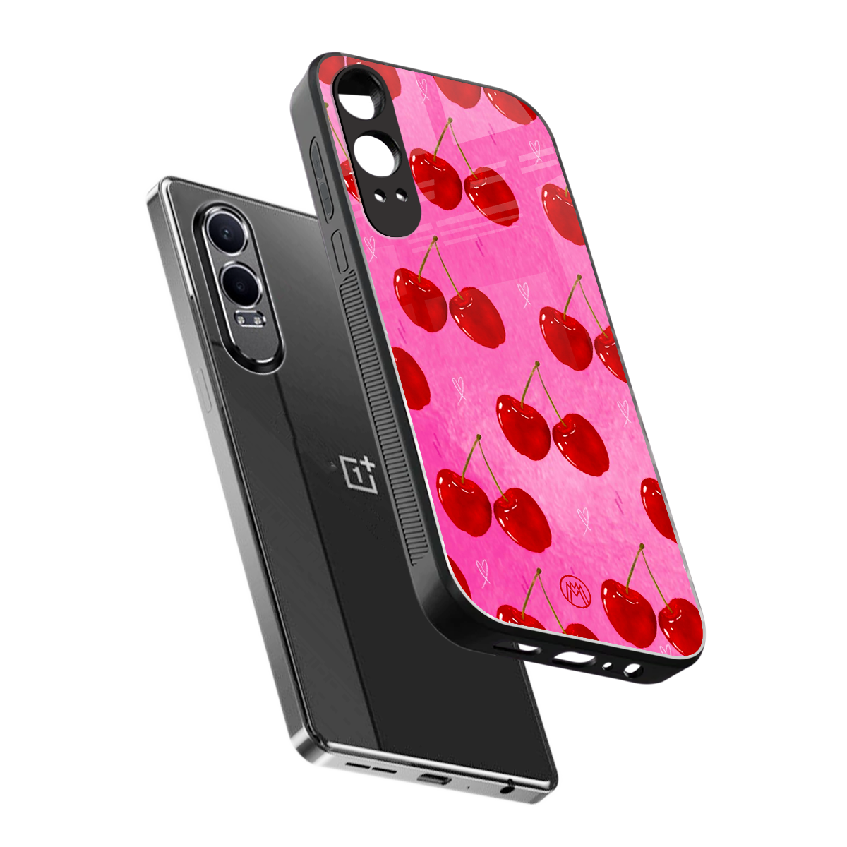 berry blush back phone cover | glass case for oneplus nord ce 4 lite