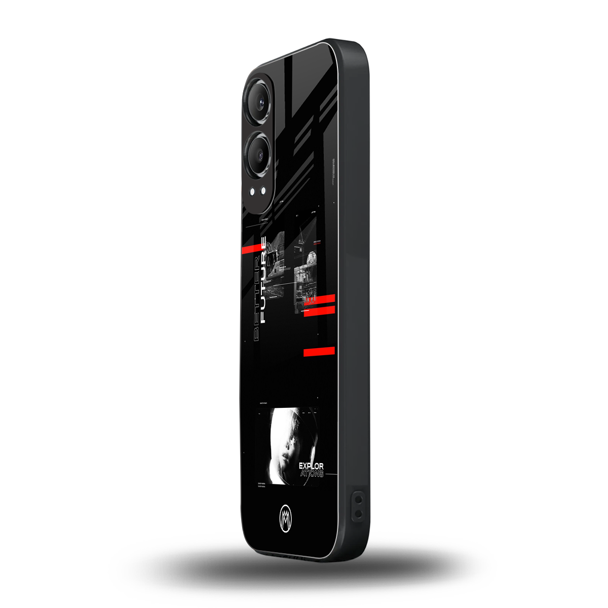 better future dark aesthetic back phone cover | glass case for oneplus nord ce 4 lite