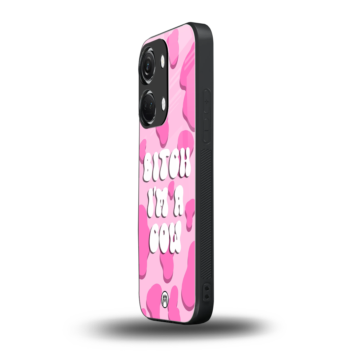 bitch i'm a cow back phone cover | glass case for oneplus nord 3