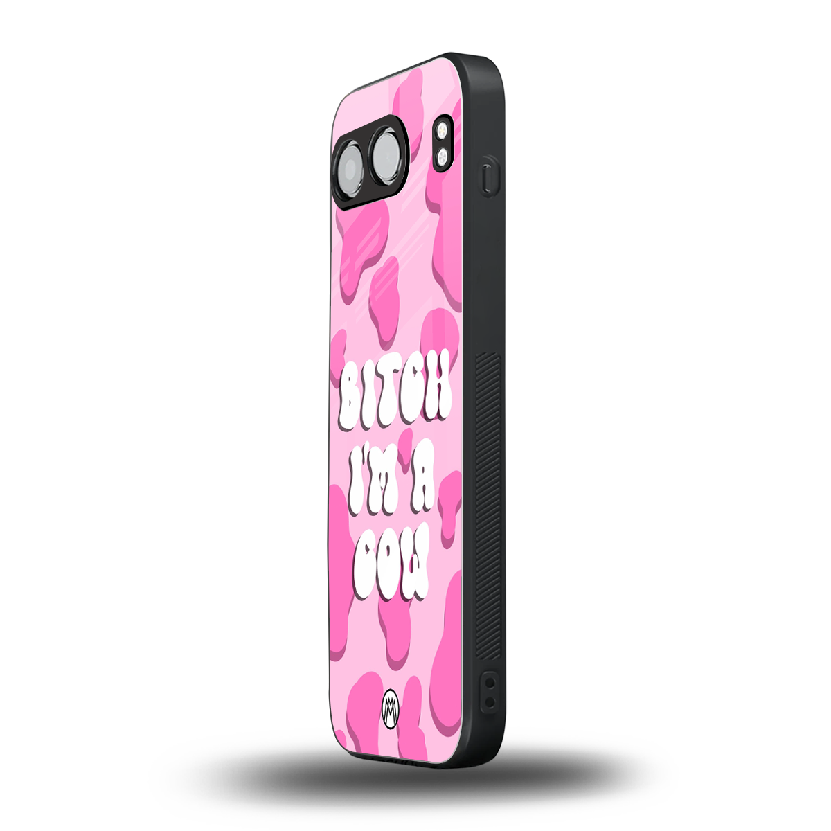 bitch i'm a cow back phone cover | glass case for oneplus nord 4