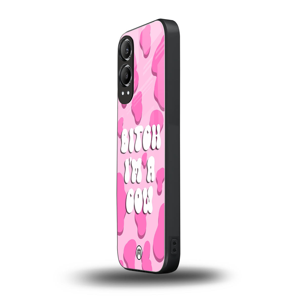 bitch i'm a cow back phone cover | glass case for oneplus nord ce 4 lite