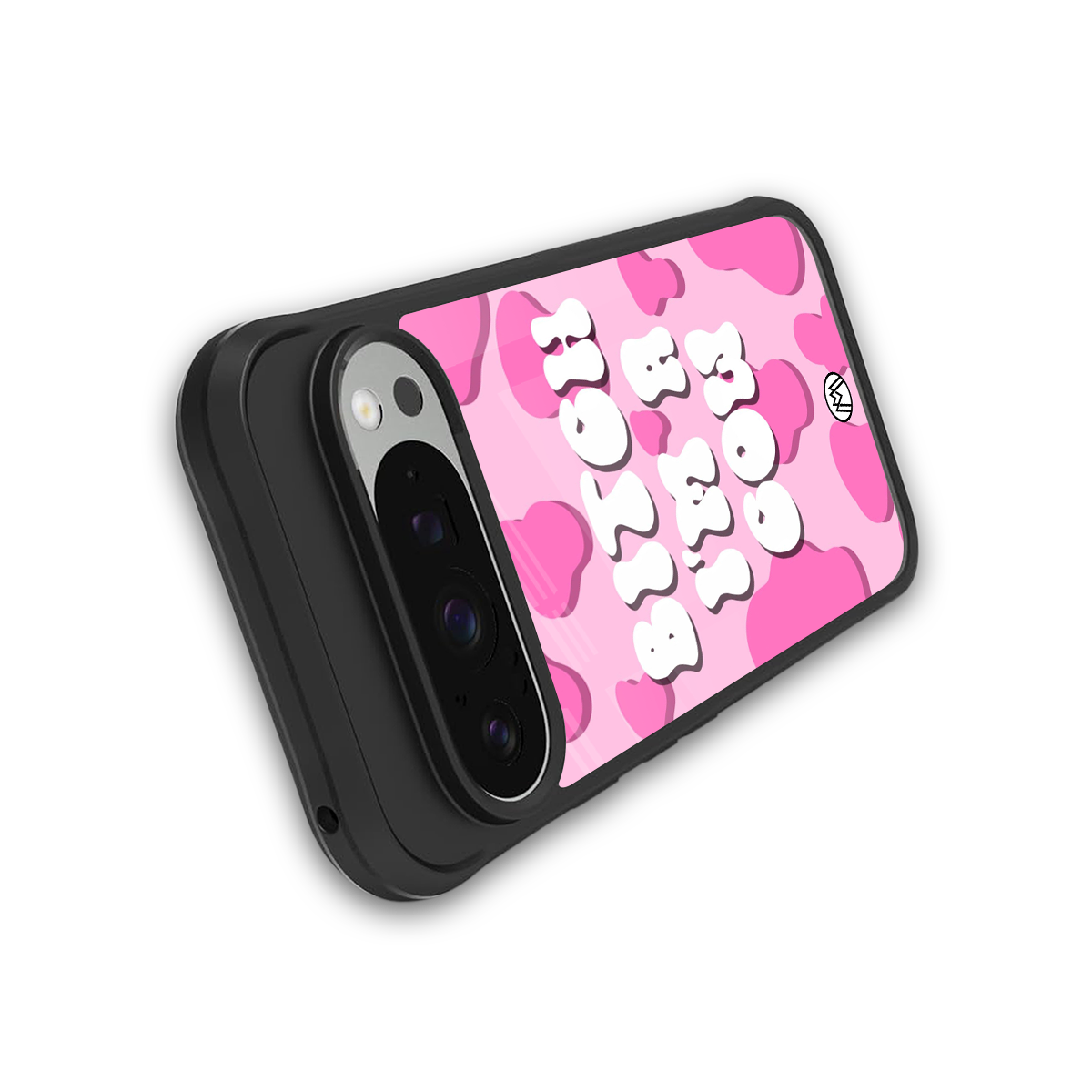 bitch i'm a cow back phone cover | glass case for google pixel 9 pro