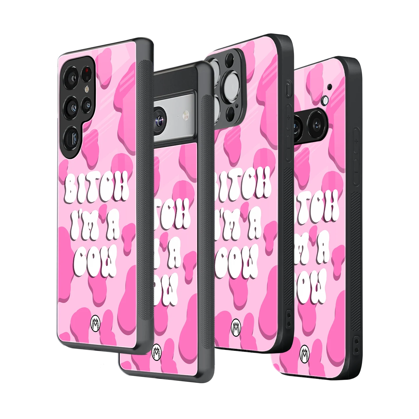 Stylish Glass Back Case for All Smartphones โ iPhone, Samsung, OnePlus, Pixel, Redmi, Oppo, Vivo, Motorola