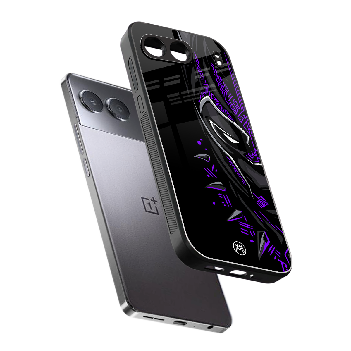 black panther superhero back phone cover | glass case for oneplus nord 4