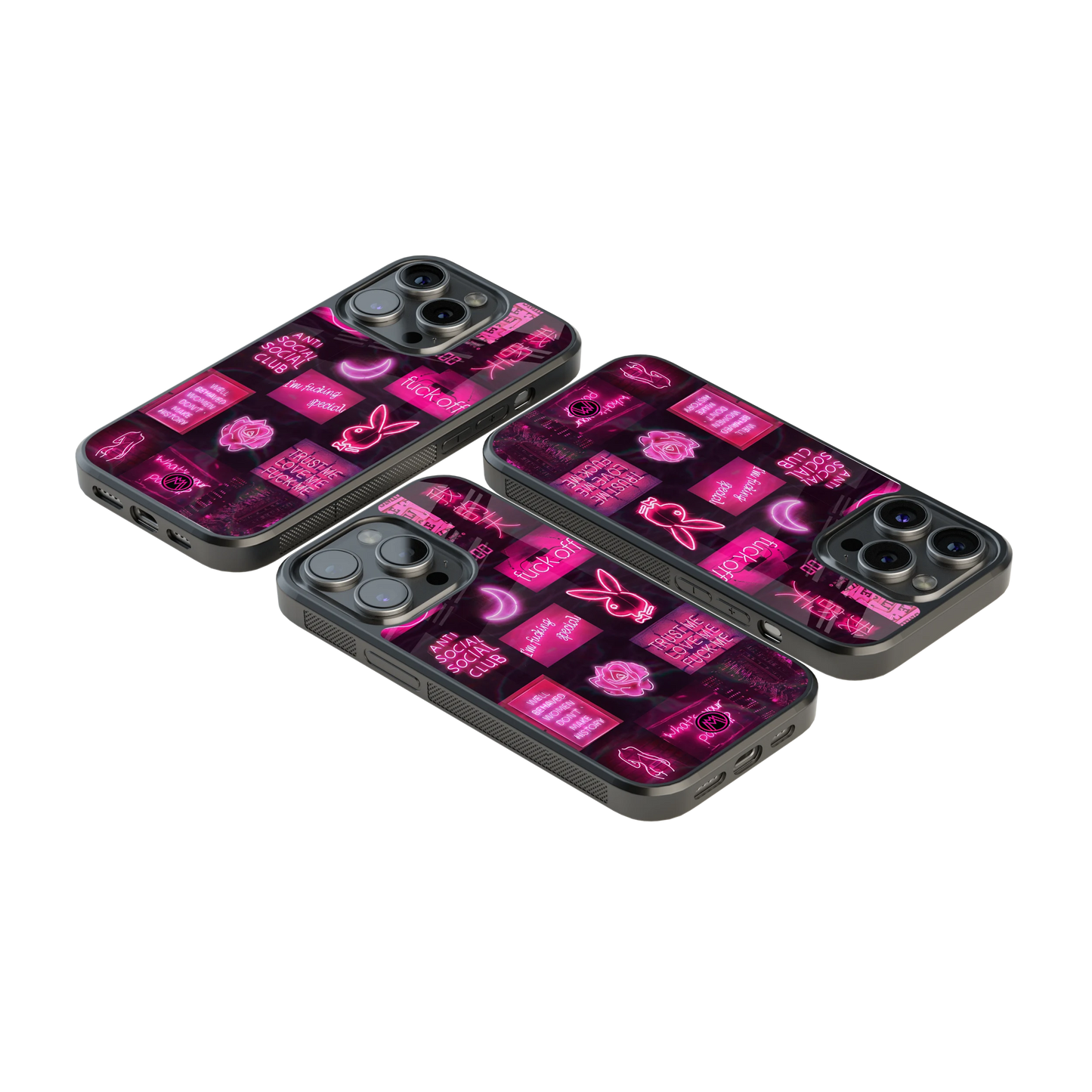 Luxury Glass Back Mobile Cover for iPhone, Samsung Galaxy, OnePlus, Pixel, Redmi & More