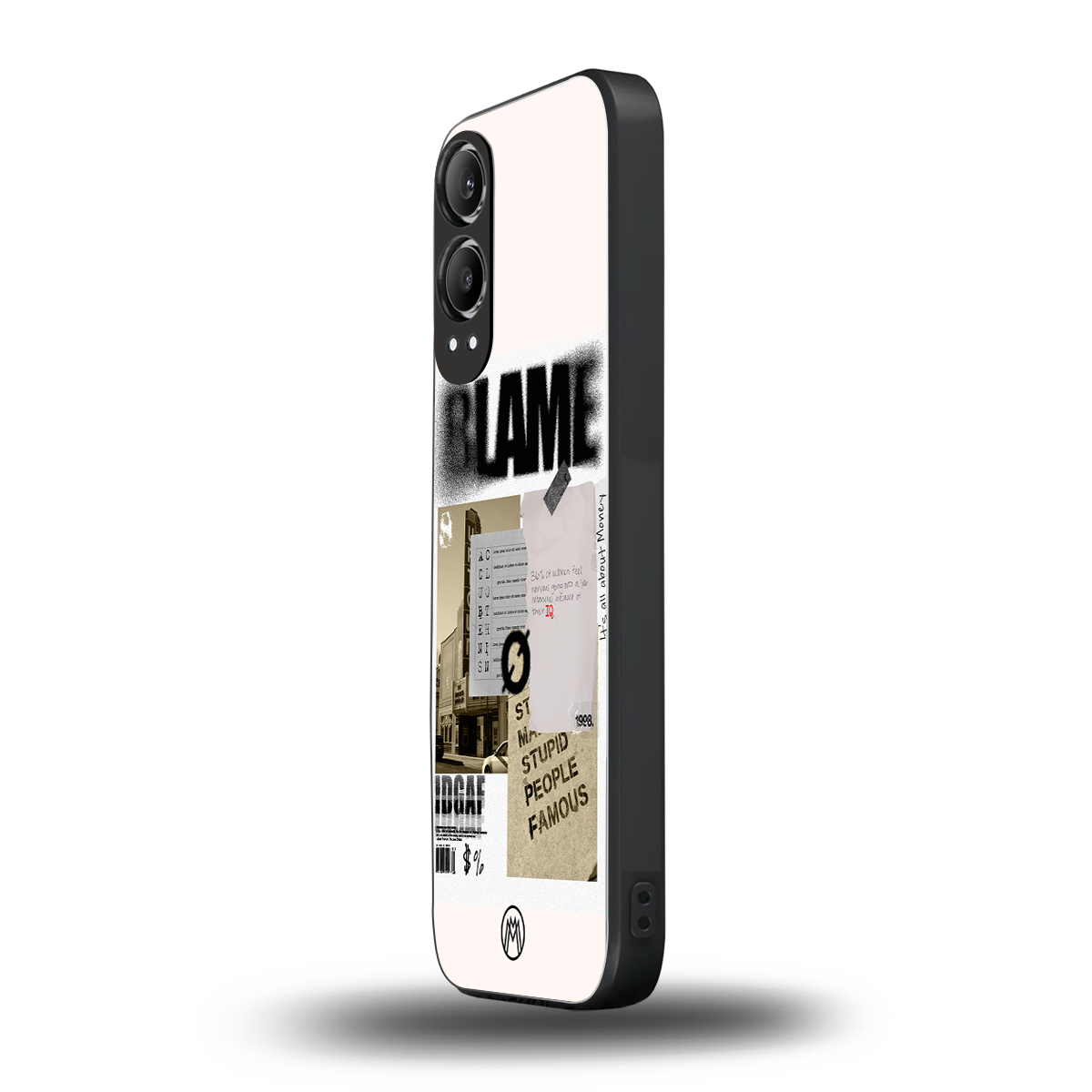 blame back phone cover | glass case for oneplus nord ce 4 lite