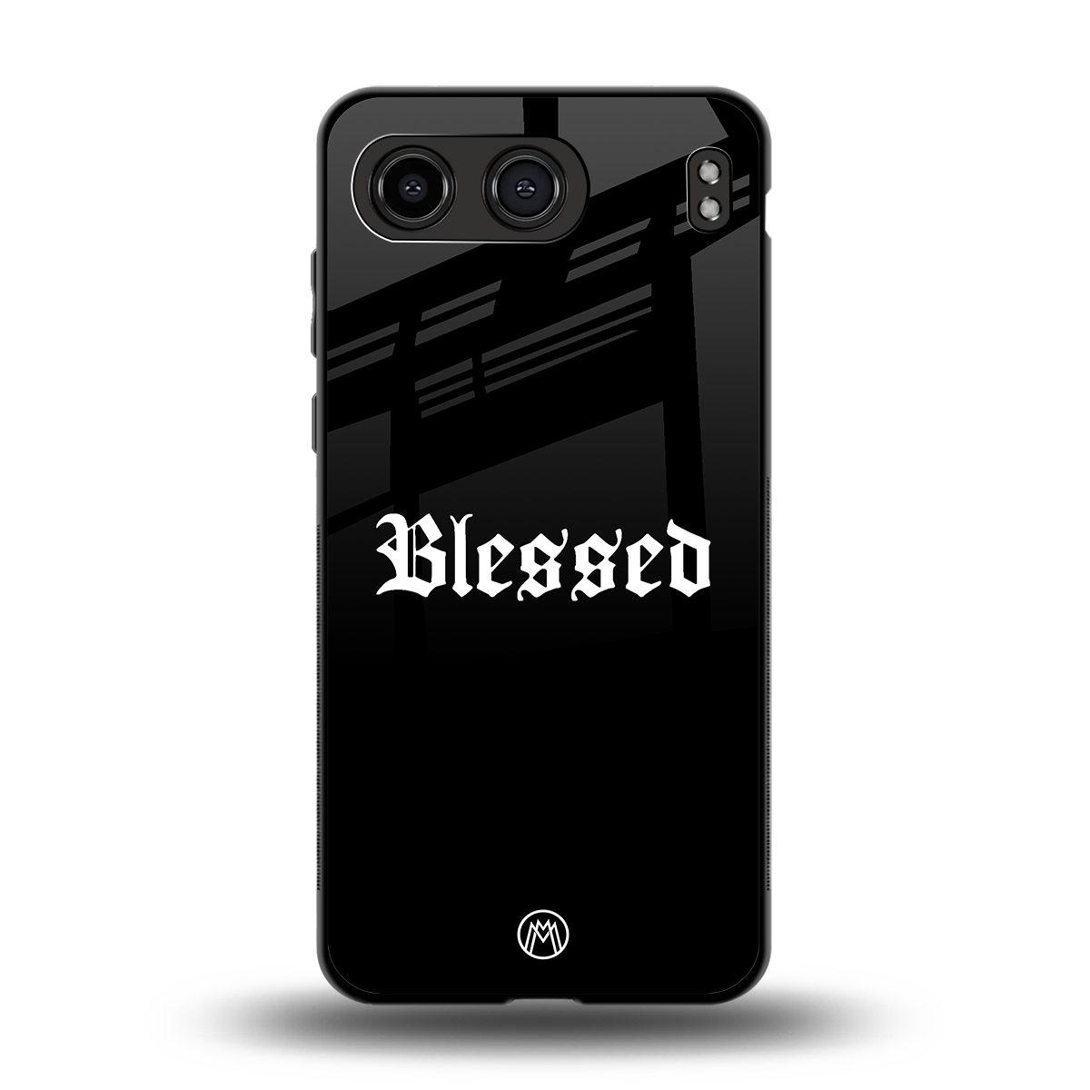 blessed back phone cover | glass case for oneplus nord 4