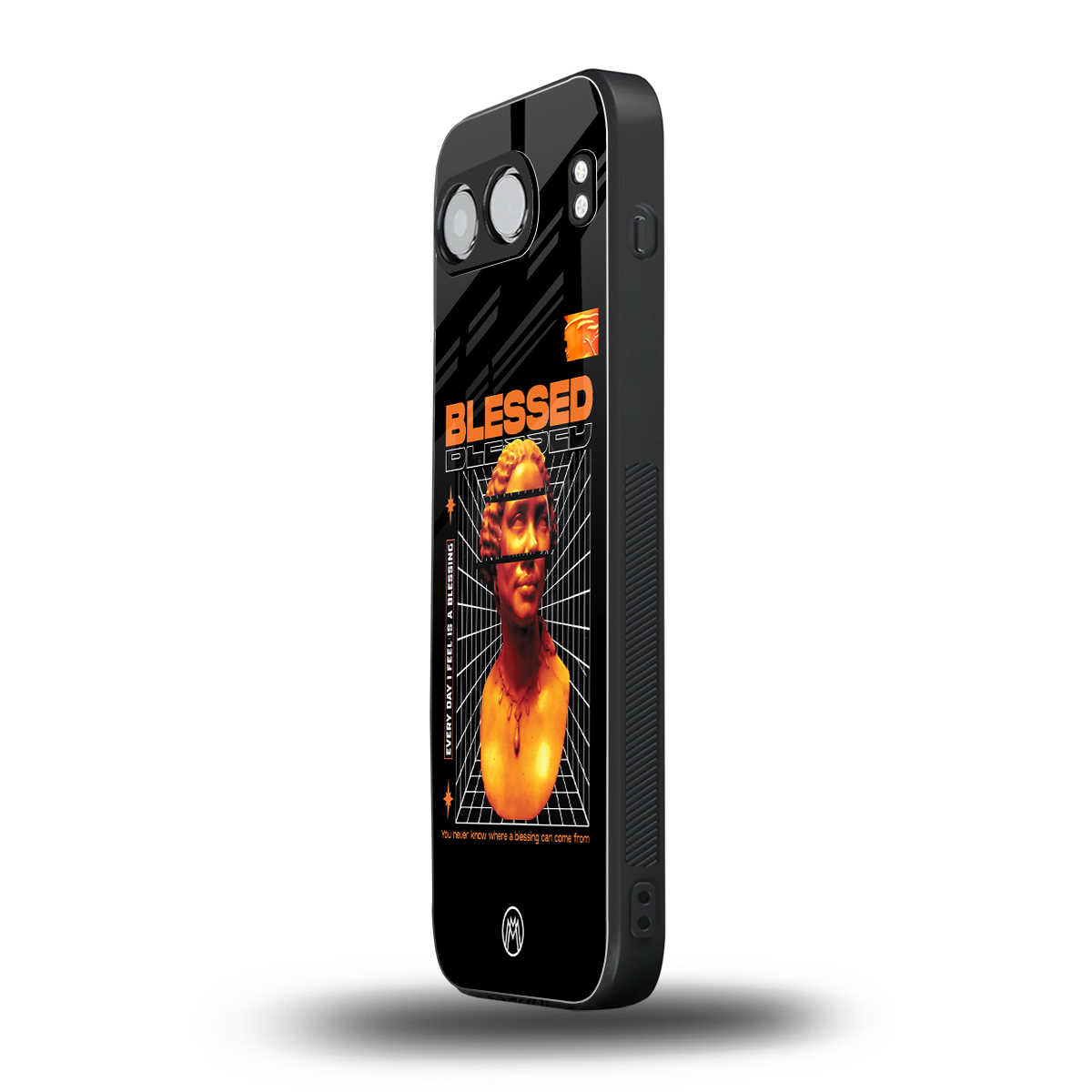 blessing back phone cover | glass case for oneplus nord 4