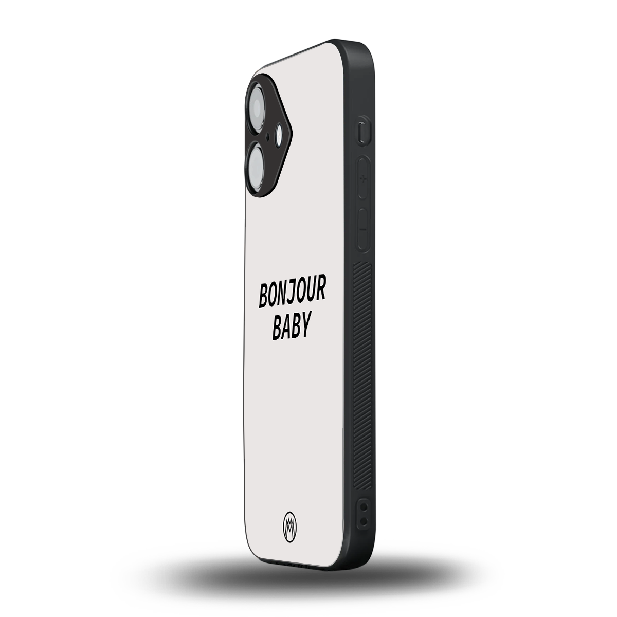 bonjour baby back phone cover | glass case for iphone 16
