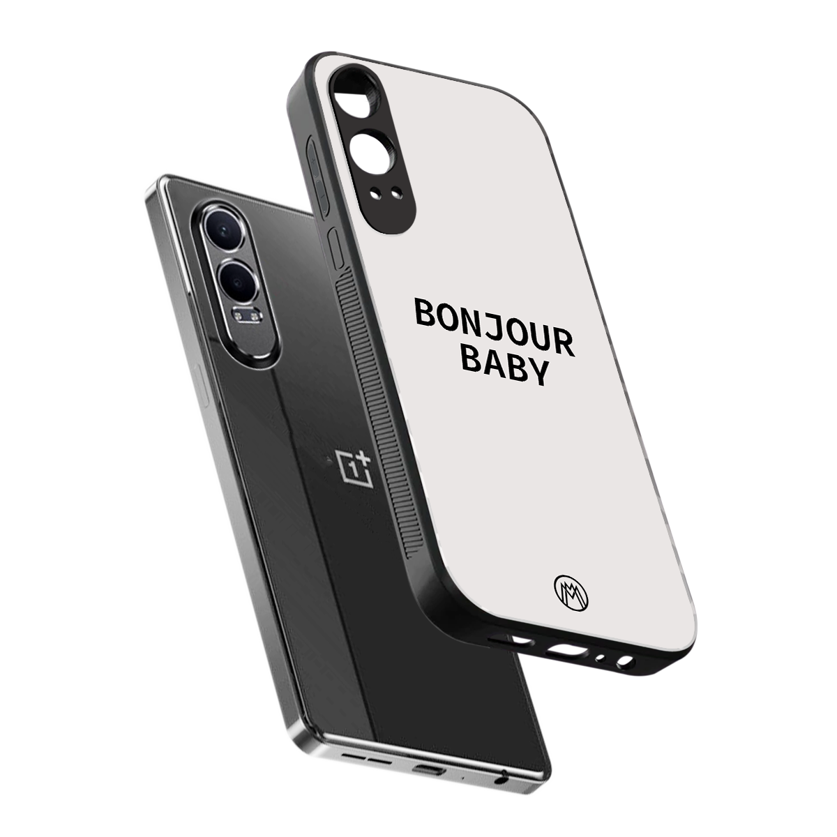 bonjour baby back phone cover | glass case for oneplus nord ce 4 lite
