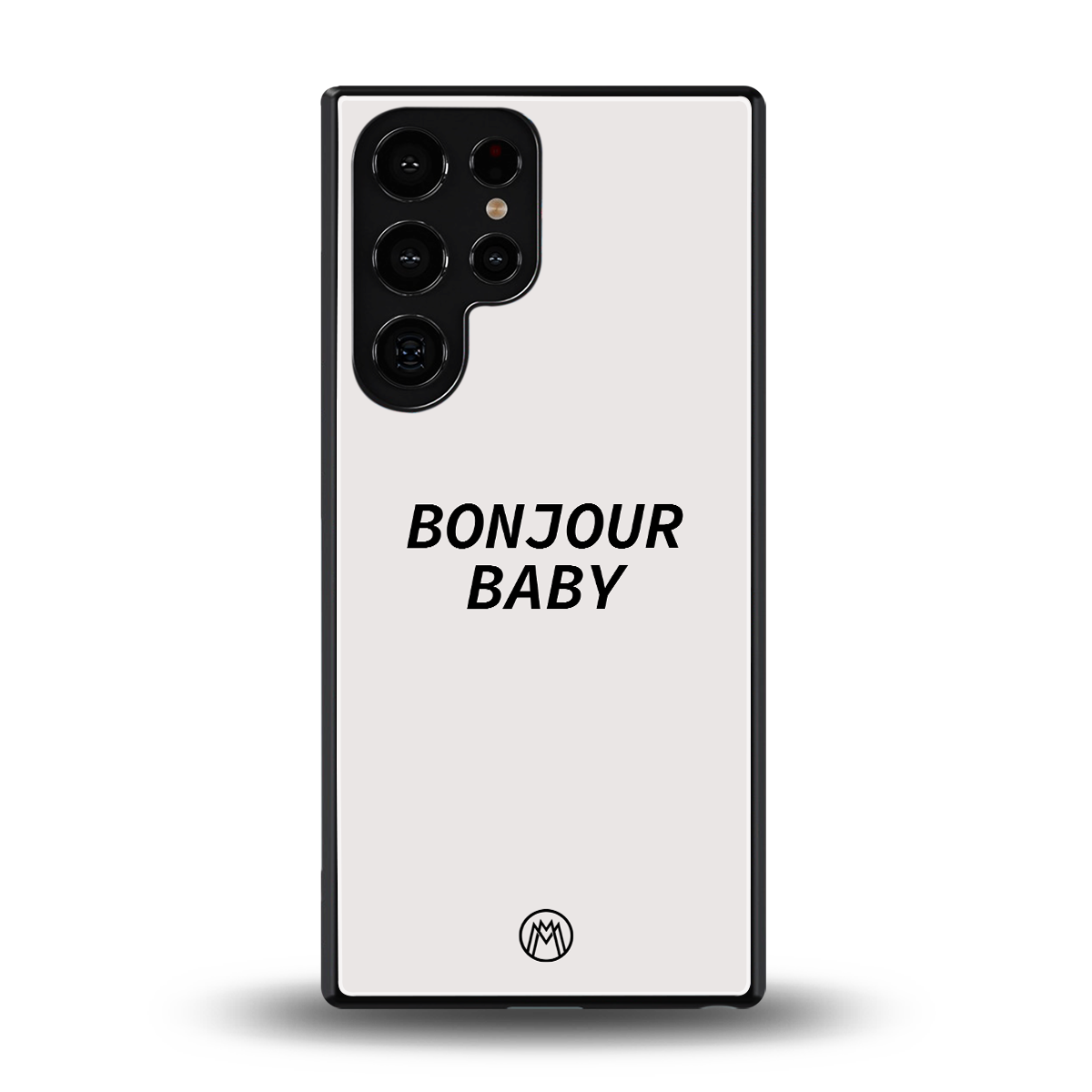 bonjour baby back phone cover | glass case for samsung galaxy s25 ultra