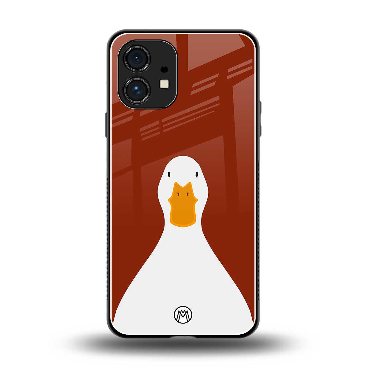 boring goose back phone cover | glass case for nothing phone 1
