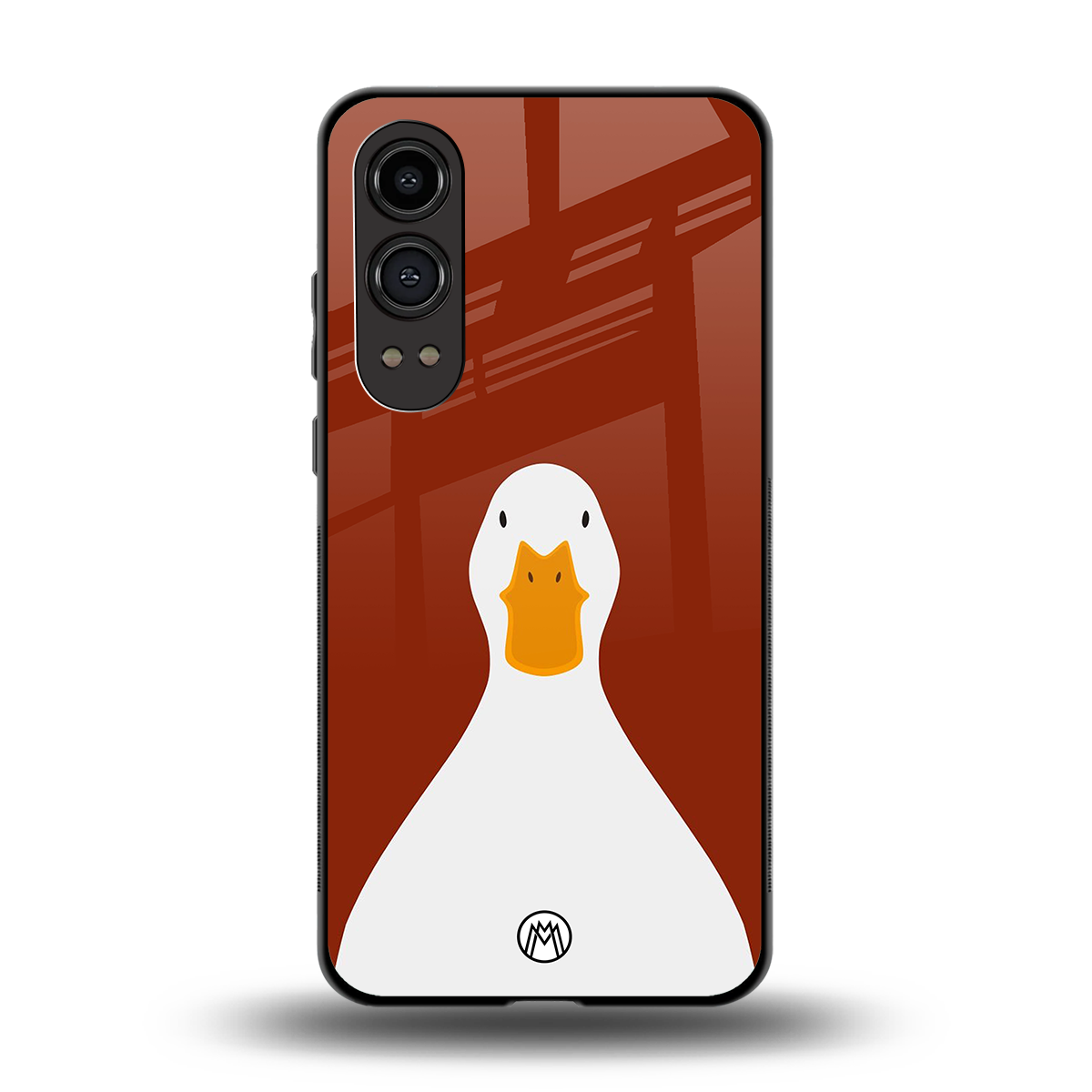 boring goose back phone cover | glass case for oneplus nord ce 4 lite