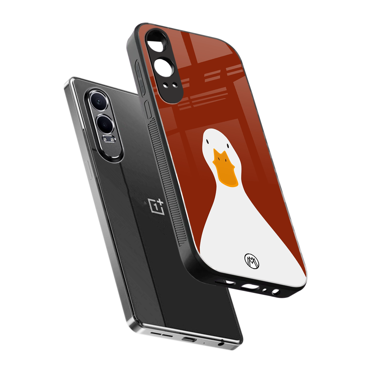 boring goose back phone cover | glass case for oneplus nord ce 4 lite