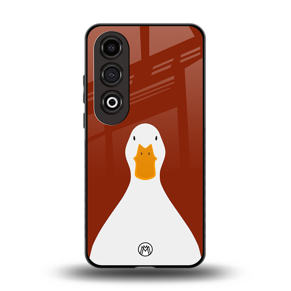 boring goose back phone cover | glass case for oneplus nord ce 4