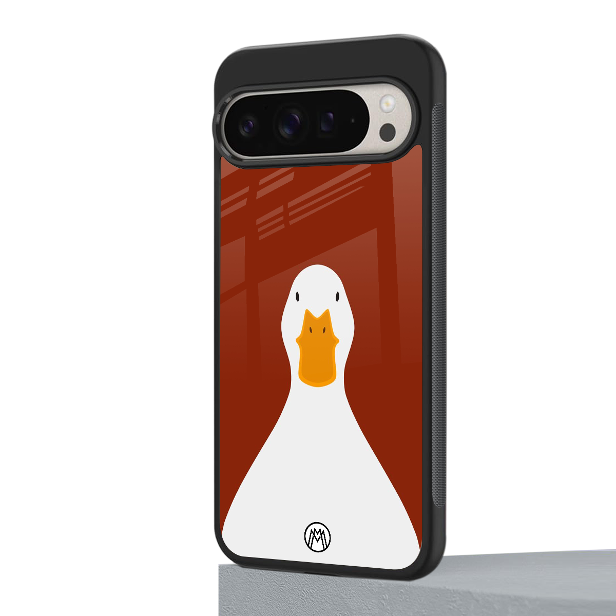 boring goose back phone cover | glass case for google pixel 9 pro