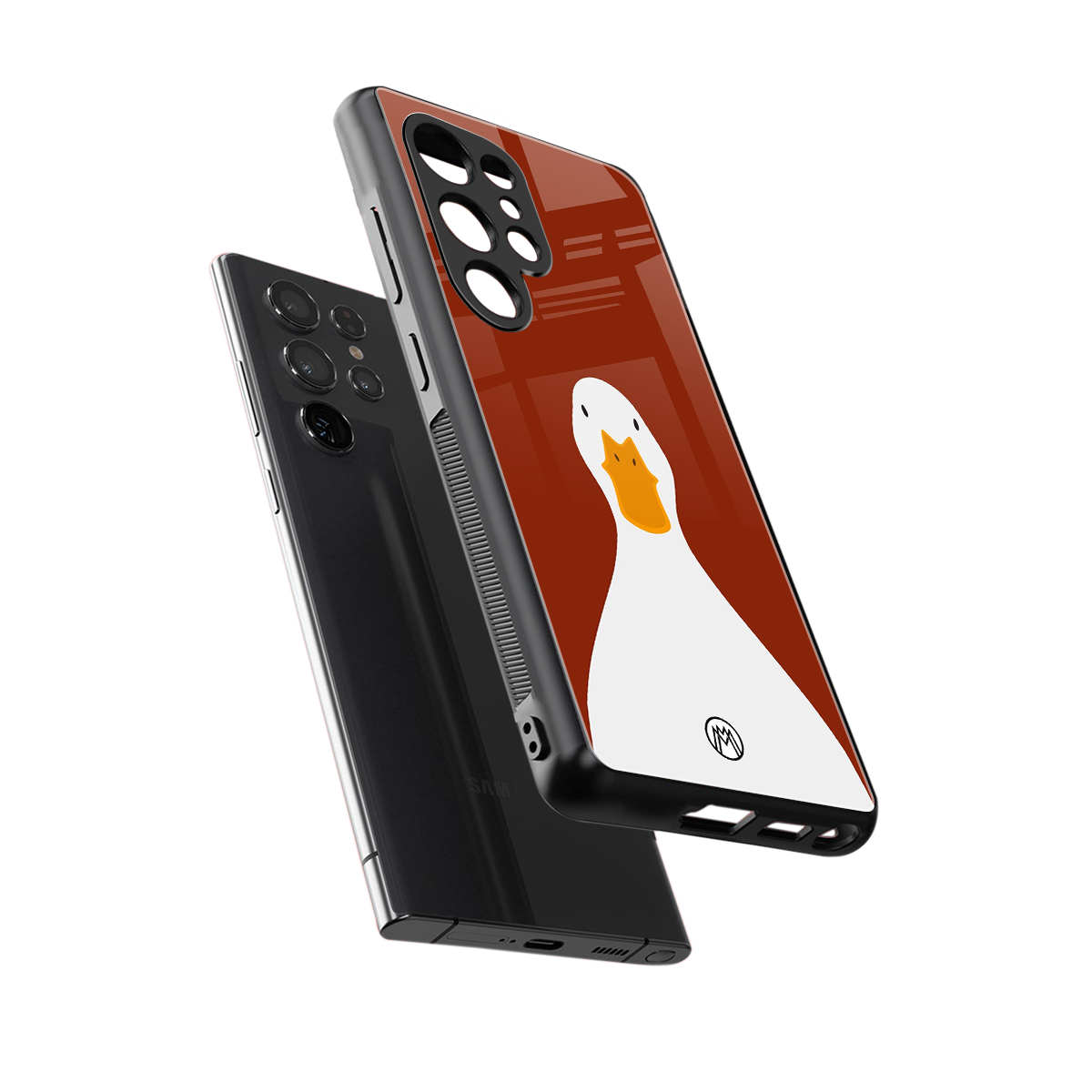 boring goose back phone cover | glass case for samsung galaxy s25 ultra