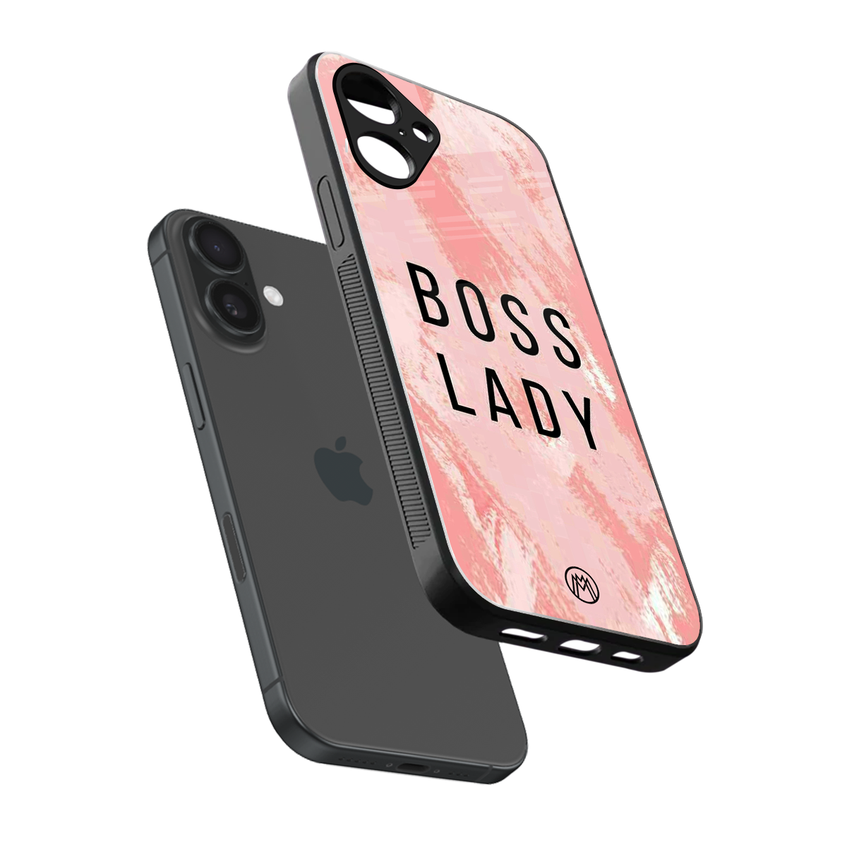 boss lady back phone cover | glass case for iphone 16