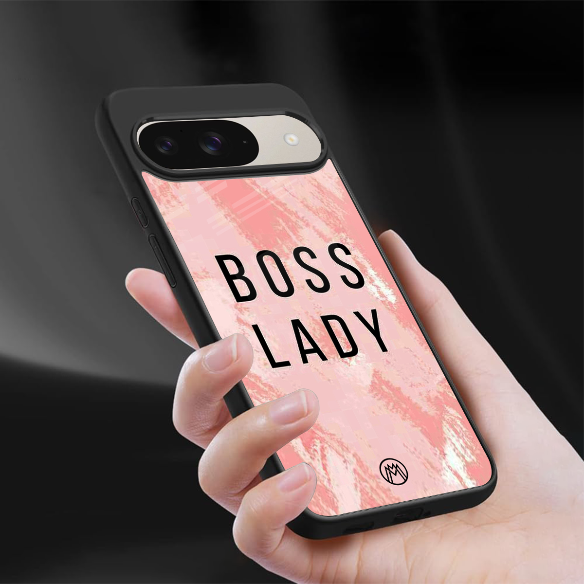 boss lady back phone cover | glass case for google pixel 9