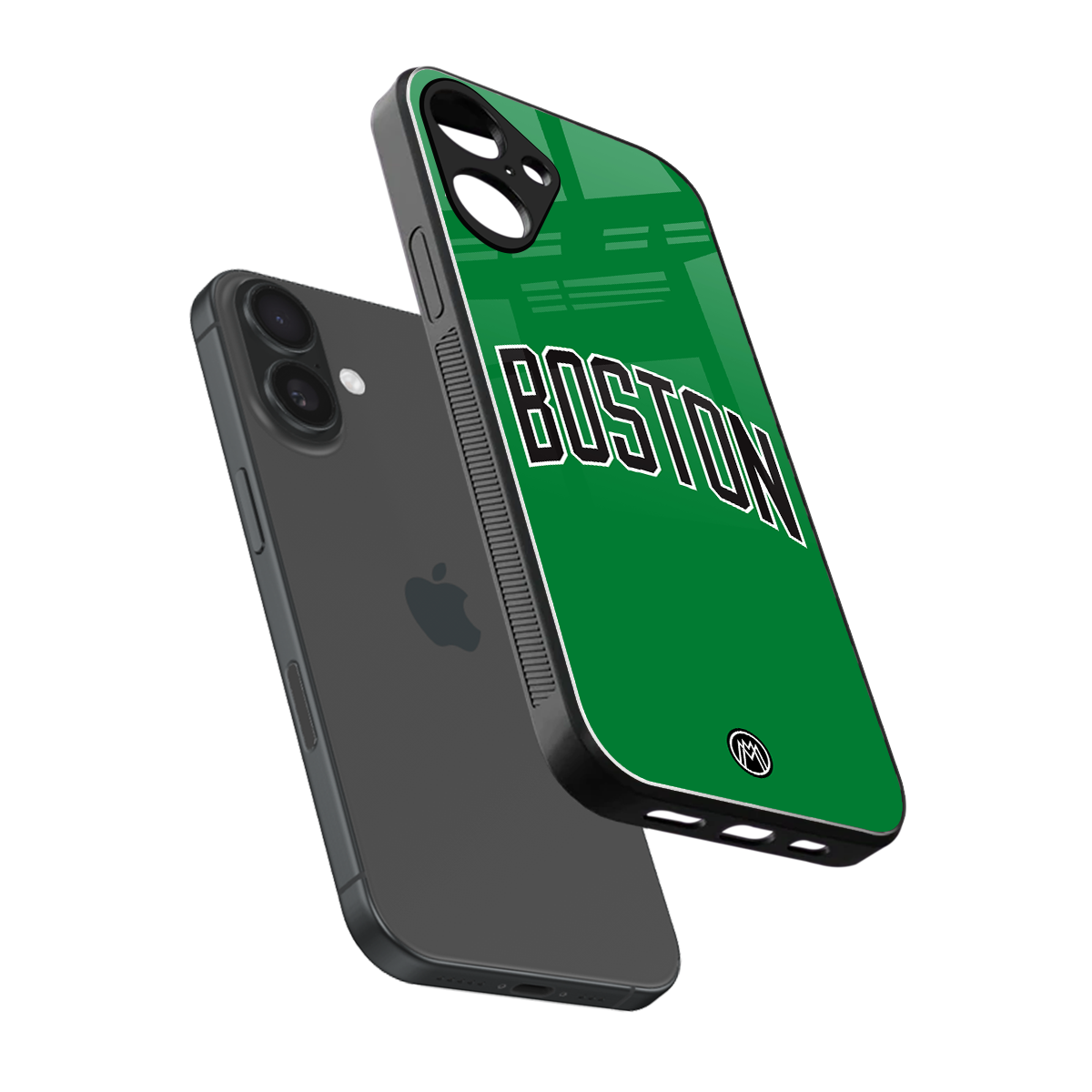 boston club back phone cover | glass case for iphone 16 plus