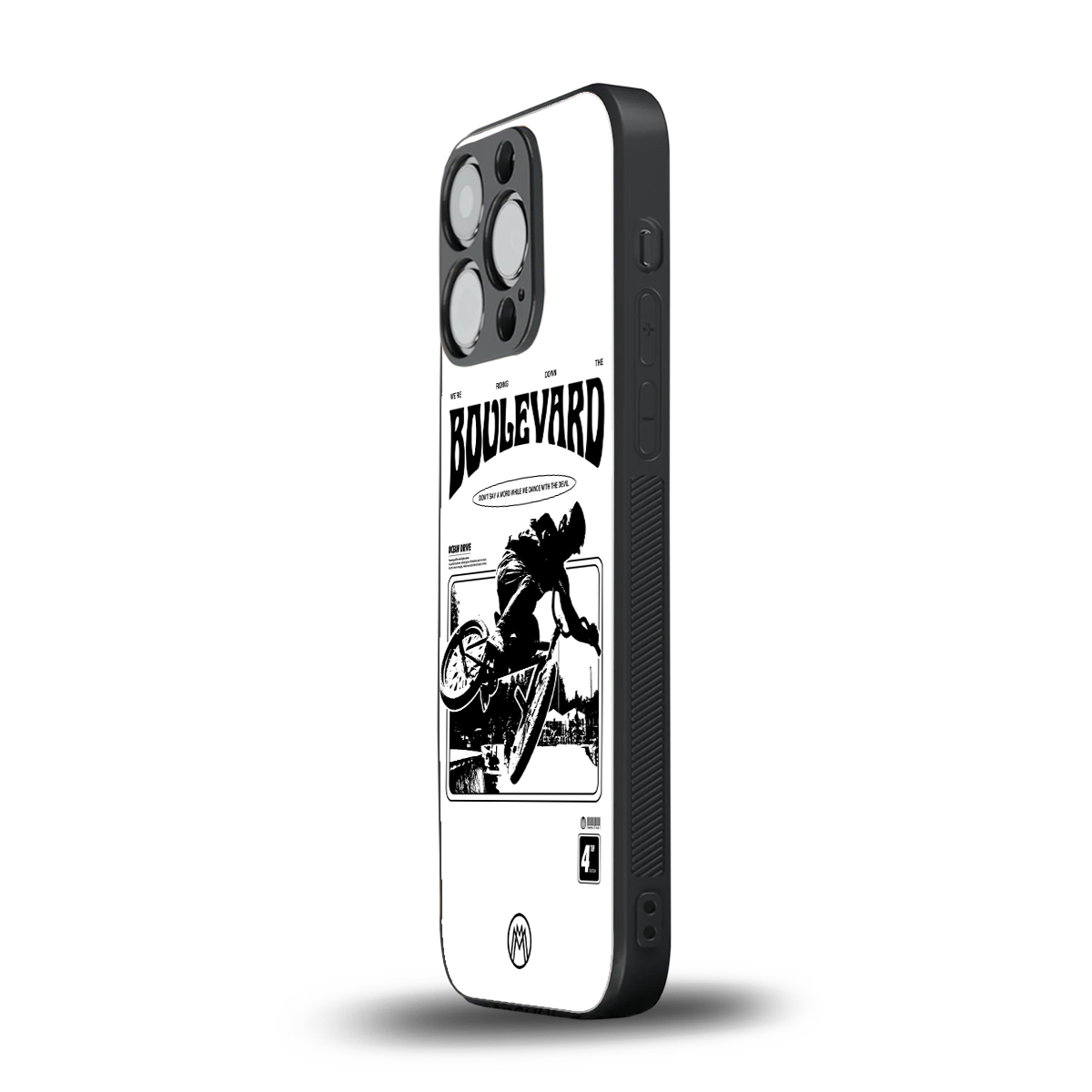 boulevard back phone cover | glass case for iphone 14 pro