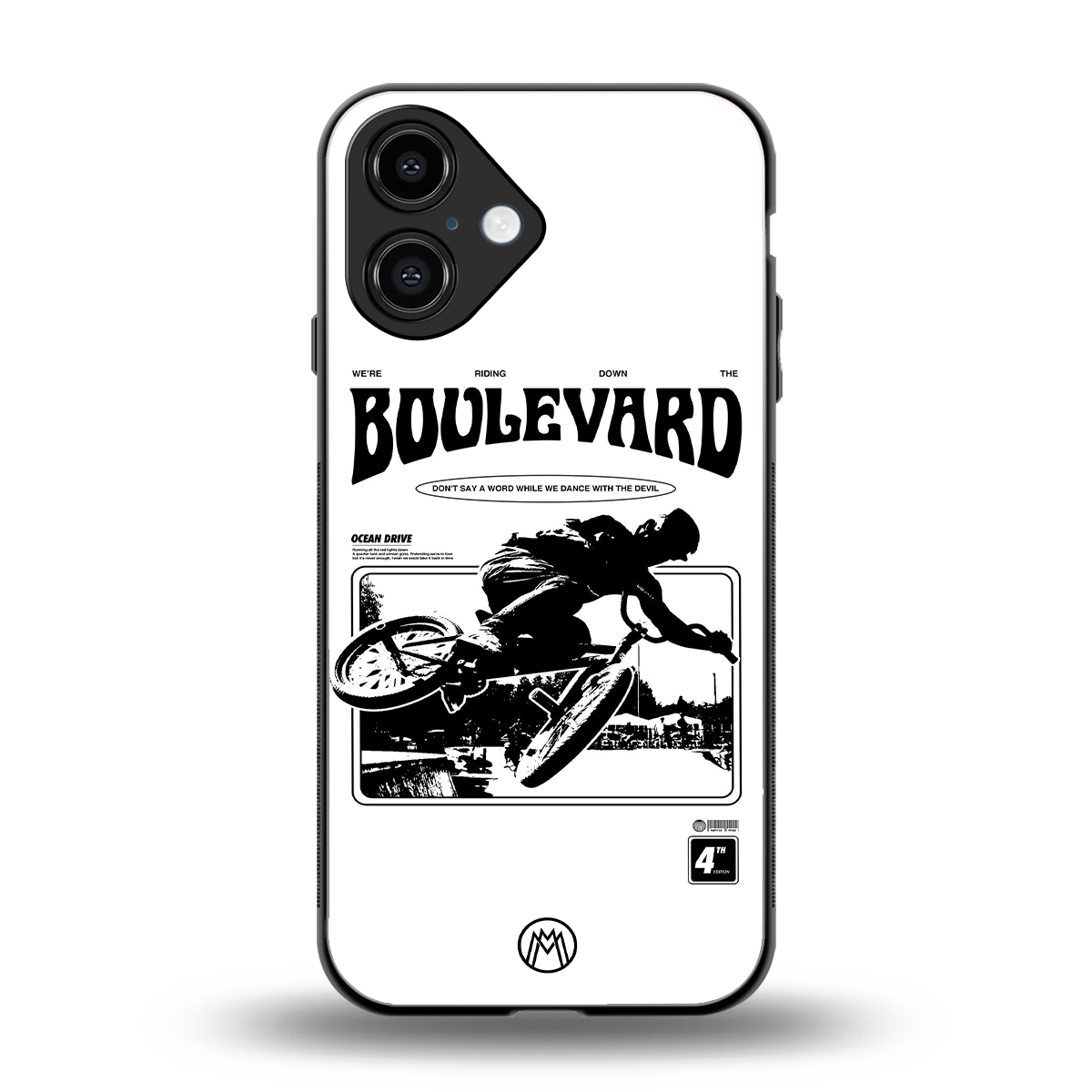 boulevard back phone cover | glass case for iphone 16