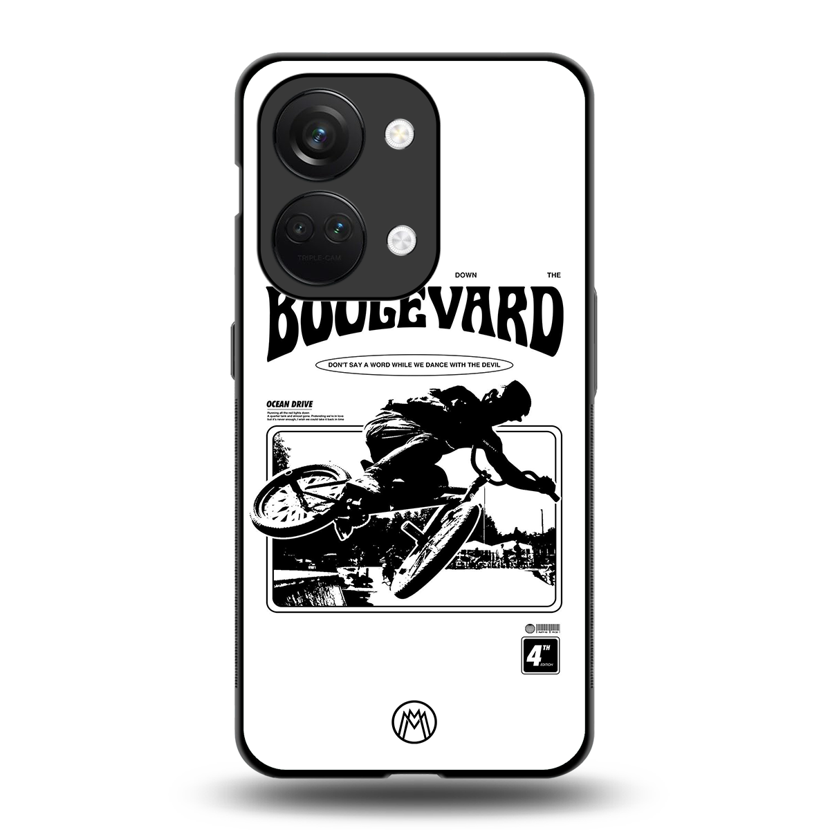 boulevard back phone cover | glass case for oneplus nord 3