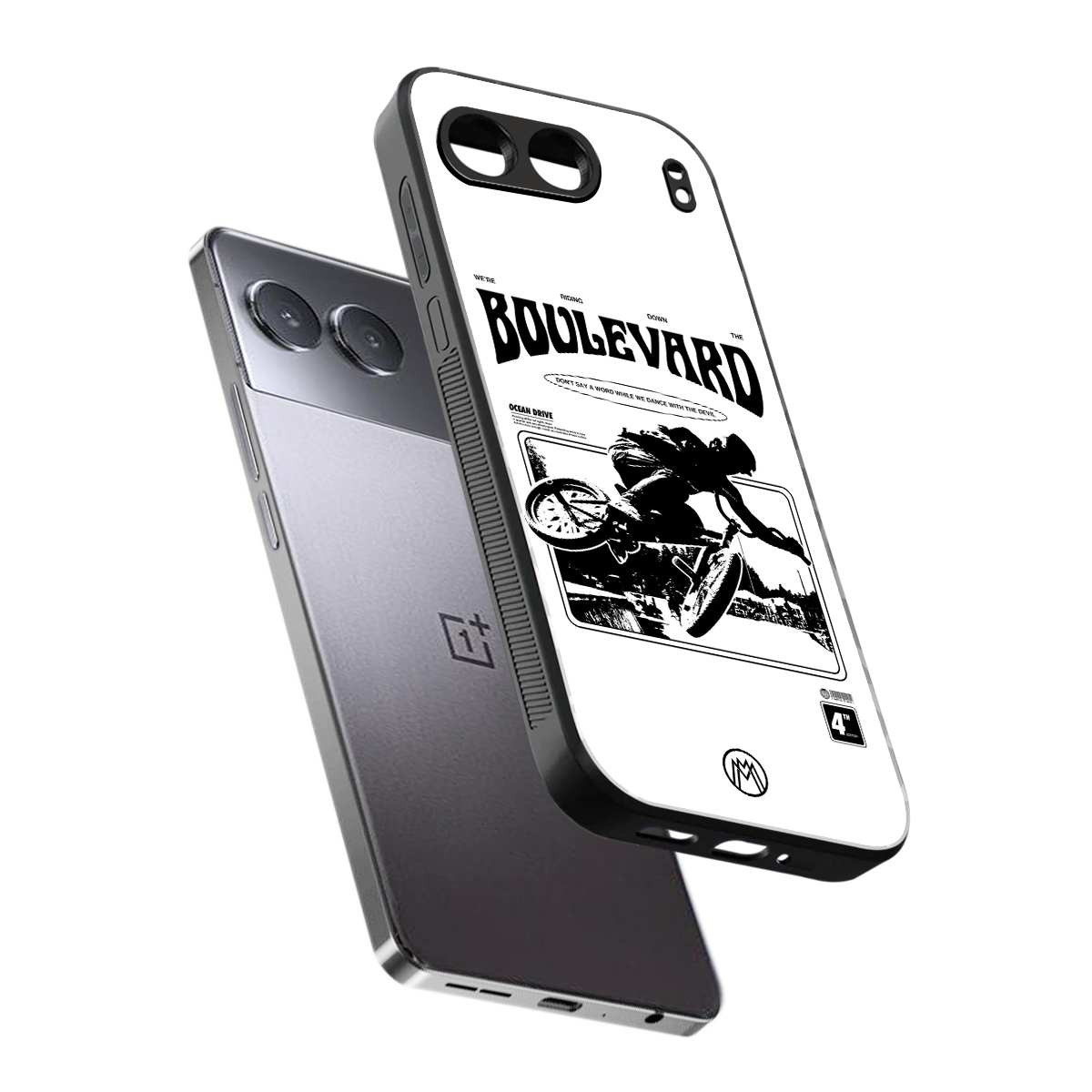 boulevard back phone cover | glass case for oneplus nord 4