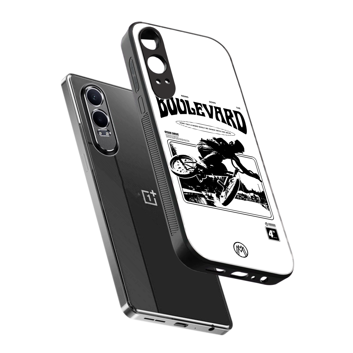 boulevard back phone cover | glass case for oneplus nord ce 4 lite