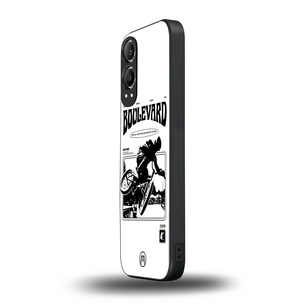 boulevard back phone cover | glass case for oneplus nord ce 4 lite