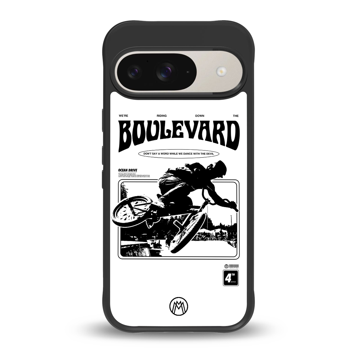boulevard back phone cover | glass case for google pixel 9