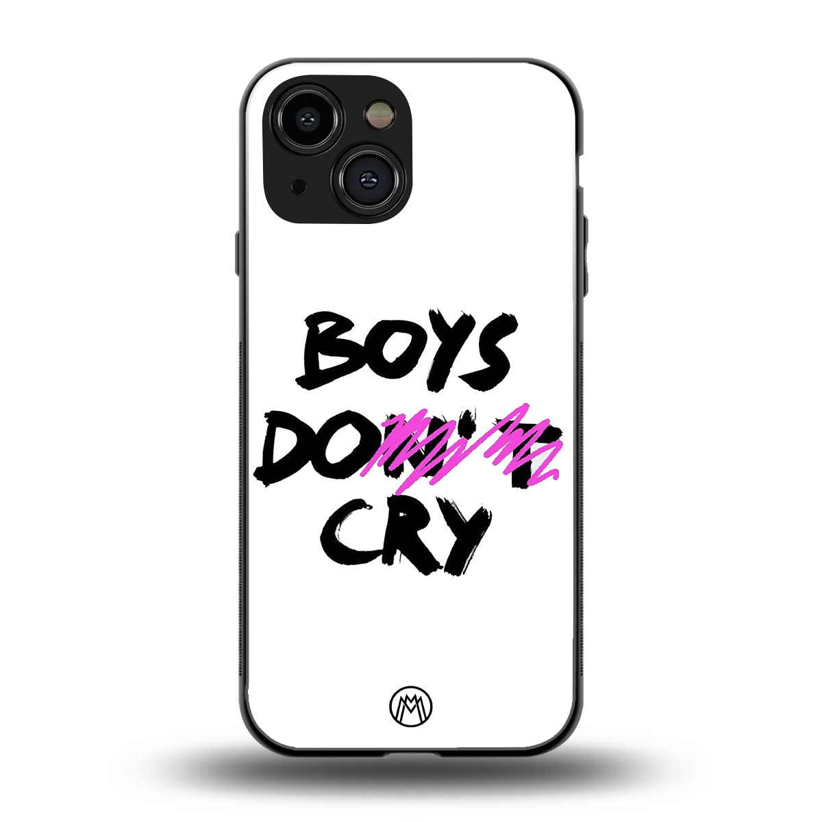 boys do cry back phone cover | glass case for iphone 13 mini