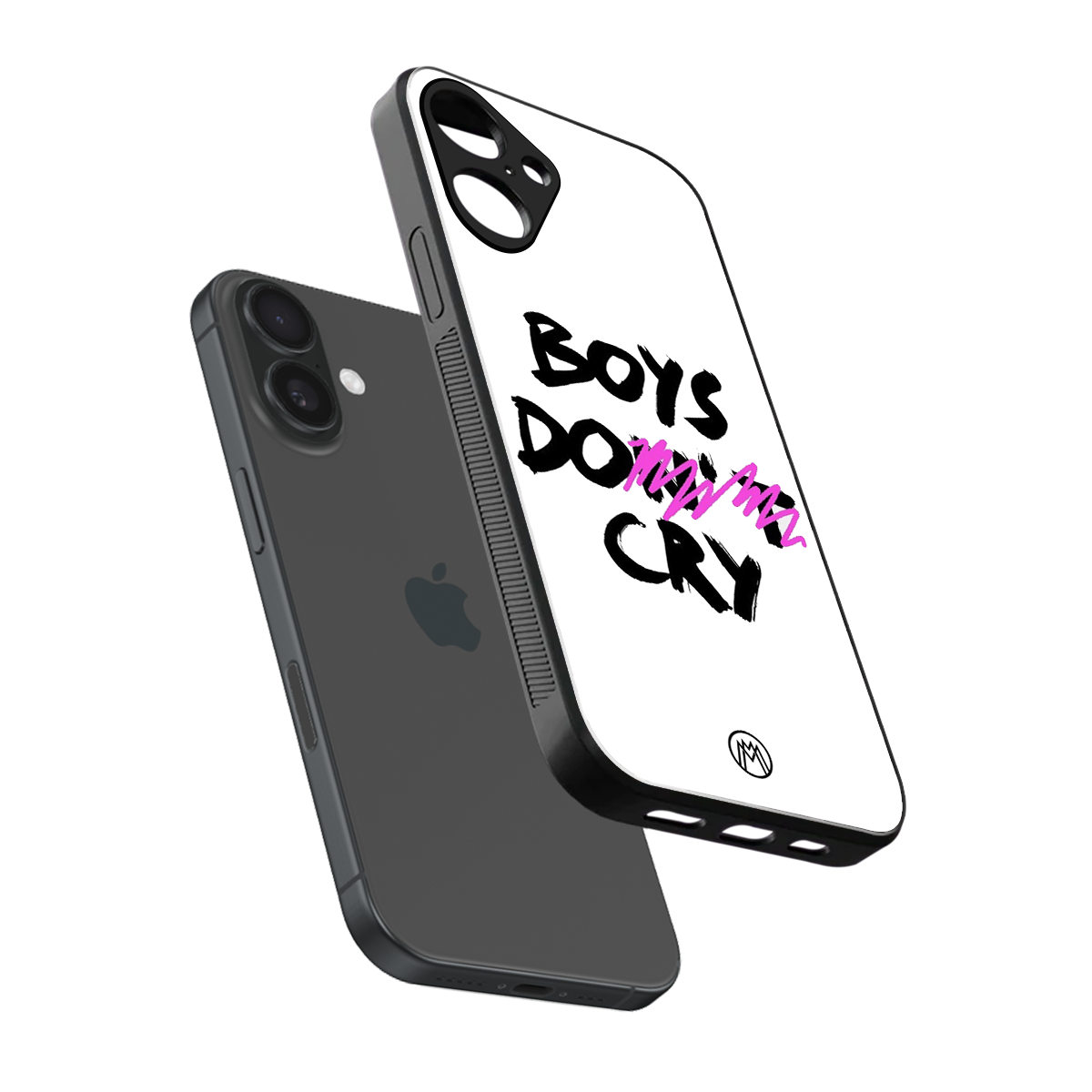 boys do cry back phone cover | glass case for iphone 16 plus