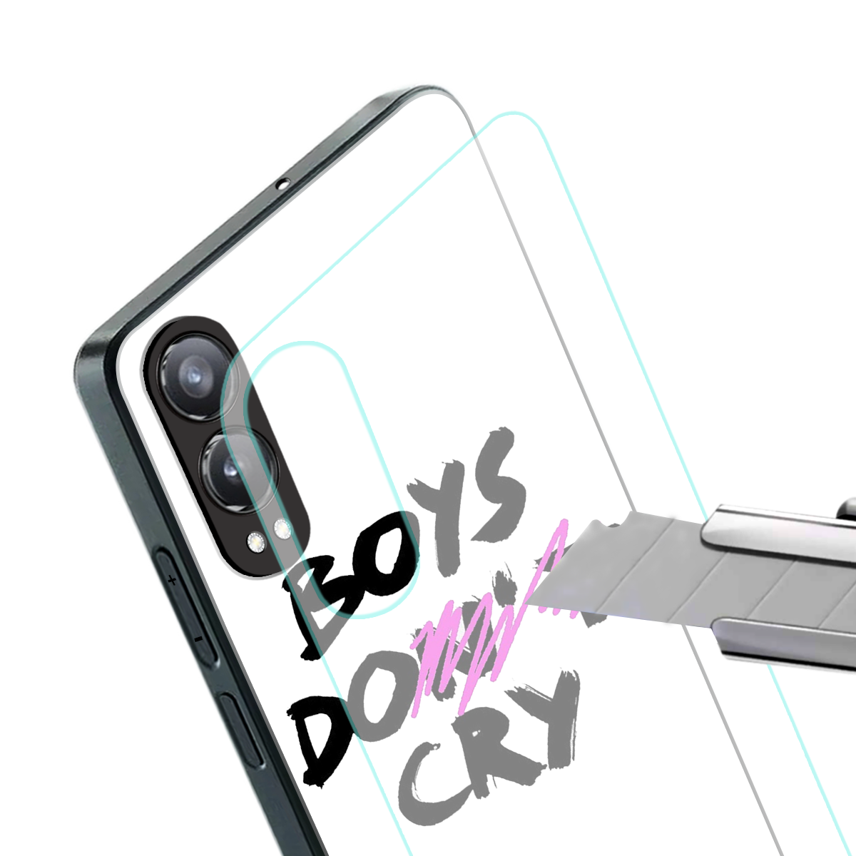 boys do cry back phone cover | glass case for oneplus nord ce 4 lite